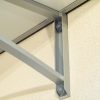 bejárati tető LANITPLAST VIRGO 150/83,5 ezüst szín LG2815