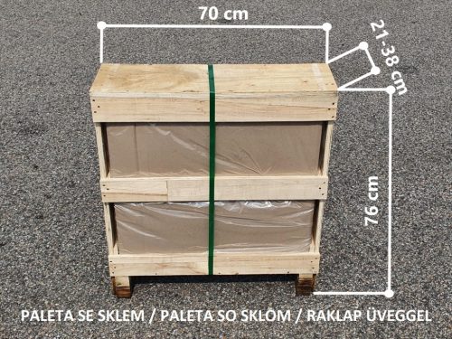 üvegház VITAVIA URANUS 11500 tiszta üveg 3 mm fekete színű LG2829