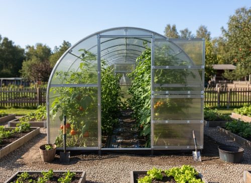 üvegház LANITPLAST TIBERUS 3x4 m PC 4 mm LG2834
