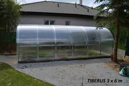üvegház LANITPLAST TIBERUS 3x8 m PC 4 mm LG2861