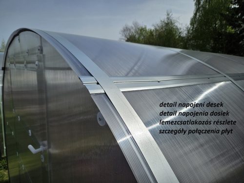 üvegház LANITPLAST GLADUS 3x6 m PC 4 mm LG2878