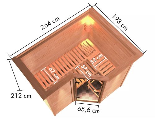 finn szauna KARIBU SAHIB 2 (85737) LG3043