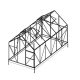 tartalék üveg az üvegházhoz LANITPLAST PLUGIN 6x12 PC 4 mm LG3055