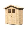 fából készült kerti ház KARIBU DAHME 0 (45278) natur LG3069