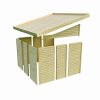 fából készült kerti ház KARIBU GÖRLITZ (38747) terragrau LG3071