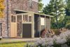 fából készült kerti ház KARIBU WANDLITZ 3 (73073) terragrau LG3090