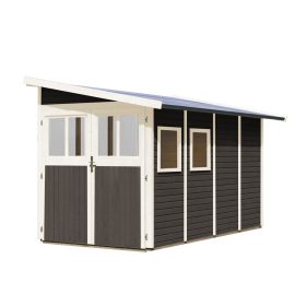  fából készült kerti ház KARIBU WANDLITZ 4 (73074) terragrau LG3092