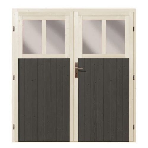 fából készült kerti ház KARIBU WANDLITZ 5 (73075) terragrau LG3094