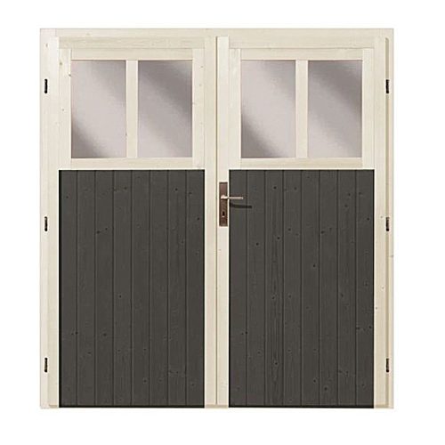 fából készült kerti ház KARIBU WANDLITZ 5 (38751) antracit LG3095