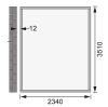 fából készült kerti ház KARIBU BOMLITZ 4 (68863) natur LG3139