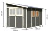 fából készült kerti ház KARIBU BOMLITZ 4 (8887) terragrau LG3140