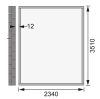 fából készült kerti ház KARIBU BOMLITZ 4 (8887) terragrau LG3140