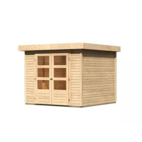   fából készült kerti ház KARIBU ASKOLA 3,5 (77715) natur LG3183