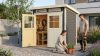 fából készült kerti ház KARIBU GLÜCKSBURG 2 (68190) terragrau LG3488