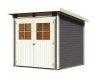 fából készült kerti ház KARIBU GLUCKSBURG 3 (68214) terragrau LG3492