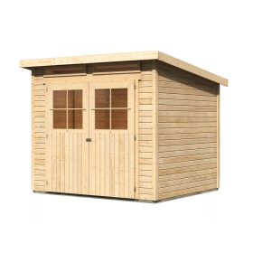   fából készült kerti ház KARIBU GLÜCKSBURG 4 (57743) natur LG3496