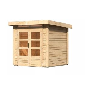   fából készült kerti ház KARIBU KANDERN 1 (82984) natur LG3527
