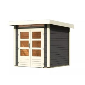   fából készült kerti ház KARIBU KANDERN 1 (82985) terragrau LG3528