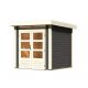 fából készült kerti ház KARIBU KANDERN 1 (82985) terragrau LG3528