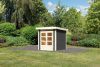 fából készült kerti ház KARIBU KANDERN 1 (82985) terragrau LG3528