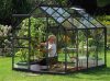 üvegház VITAVIA VENUS 5000 tiszta üveg 3 mm fekete színű LG3539