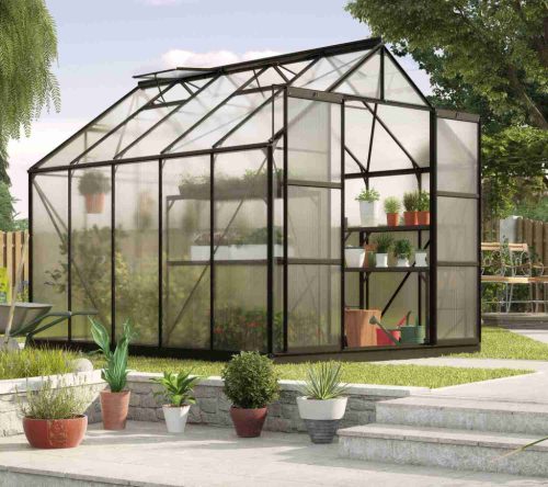 üvegház VITAVIA URANUS 8300 PC 6 mm fekete színű LG3570