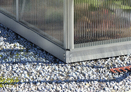 üvegház VITAVIA TRITON 3800 PC 4 mm ezüst színű LG3646