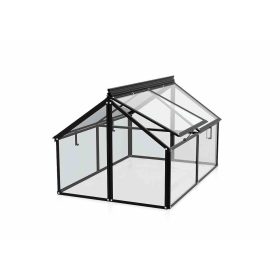  melegágy VITAVIA GAIA JUMBO átlátszó üveg 3 mm fekete LG3736