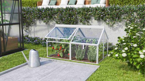 melegágy VITAVIA GAIA JUMBO átlátszó üveg 3 mm ezüst LG3737