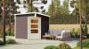 finn szauna KARIBU PELLE (40176) terragrau LG3771