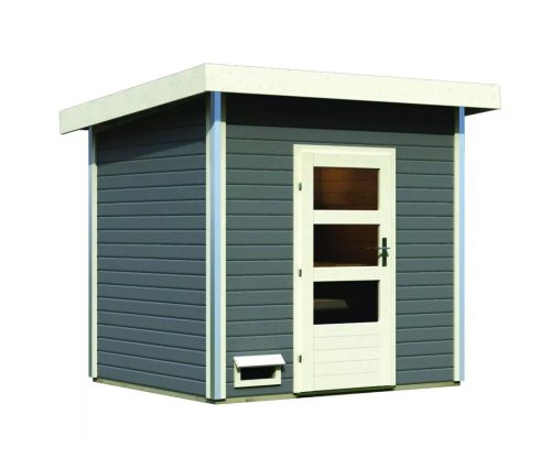 finn szauna KARIBU NORGE (27213) terragrau LG3773