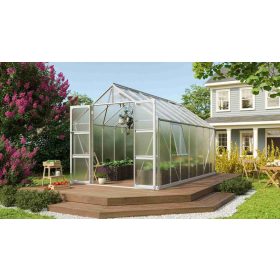 üvegház VITAVIA OLYMP 11500 PC 4 mm ezüst színű LG3800
