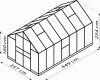 üvegház VITAVIA OLYMP 11500 PC 4 mm ezüst színű LG3800