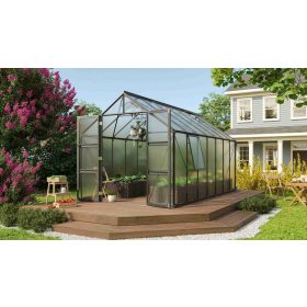üvegház VITAVIA OLYMP 11500 PC 4 mm fekete színű LG3801