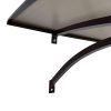 bejárati tető LANITPLAST URSA 160/100 barna LG3940