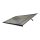 bejárati tető LANITPLAST MUSCA 160/100 barna LG3944