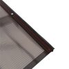 bejárati tető LANITPLAST MUSCA 160/100 barna LG3944