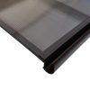 bejárati tető LANITPLAST MUSCA 160/100 barna LG3944