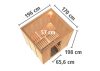 finn szauna KARIBU SODIN (75699) LG3982
