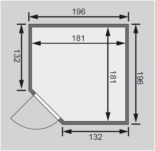 finn szauna KARIBU JARIN (85640) LG3987