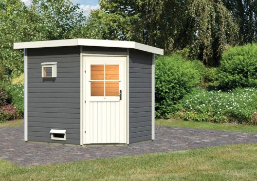 finn szauna KARIBU MIKKA (92662) terragrau LG3999