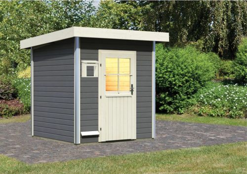 finn szauna KARIBU TORGE (91458) terragrau LG4013