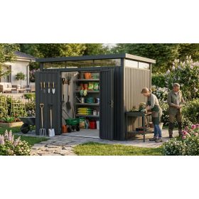 bádog kerti ház LANITPLAST MARBURG 108 ANTRACIT LG4018
