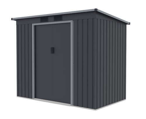 LANITPLAST HALLE 74 ANTRACIT fém kerti ház