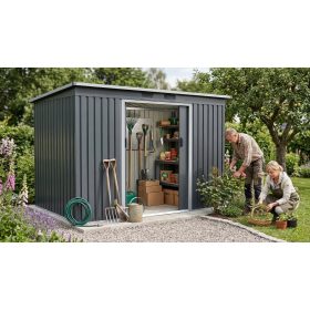 bádog kerti ház LANITPLAST HALLE 94 ANTRACIT LG4024