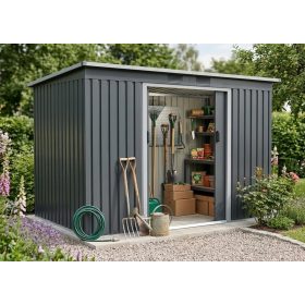 bádog kerti ház LANITPLAST HALLE 94 ANTRACIT LG4024