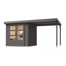   hibrid kerti ház KARIBU JUPITER B (93427) terragrau / terragrau LG4036