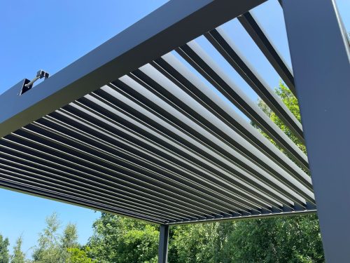alumínium bioklimatikus pergola LANITPLAST PREMIUM 3x3 m LG4088