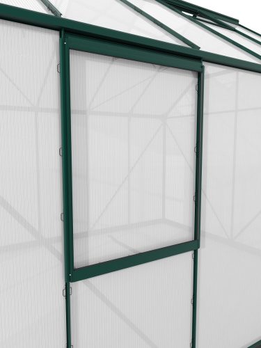fali szellőző ablak zöld VITAVIA V típusú (40000604) PC 6 mm LG4111