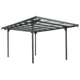pergola LANITPLAST ALU 53 antracit + bronz PC LG4121